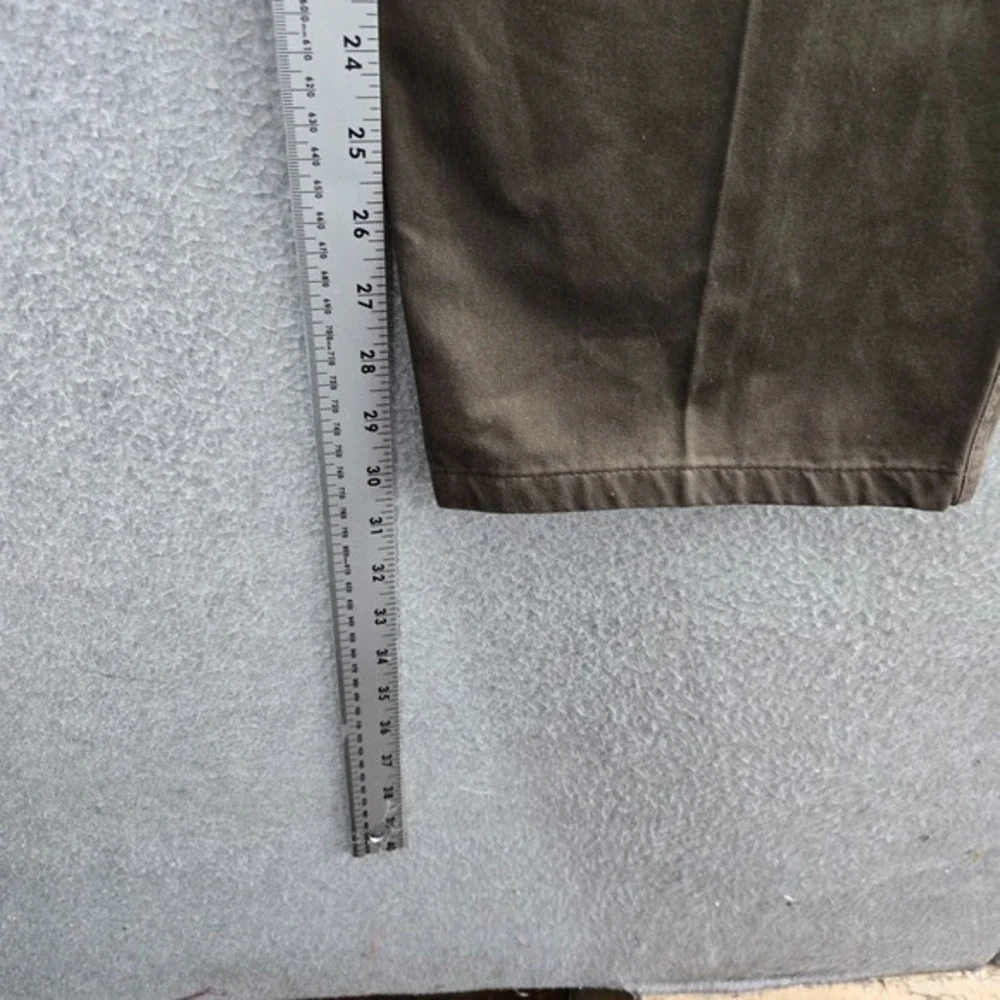 Lacoste Men Pants 38 Brown Chino Straight Pockets High Rise‎ 31 in Inseam